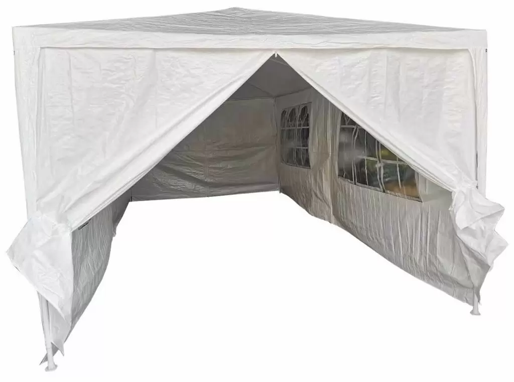 Cort Saska Garden Pavilion Party Tent 6x3m, alb