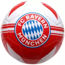 Мяч футбольный Bayern Munchen Y5 R.5, белый/красный