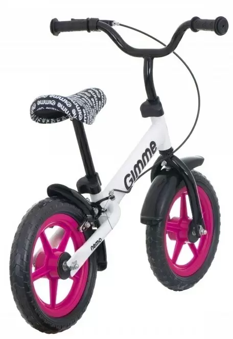 Bicicletă fără pedale Gimme Nemo, roz