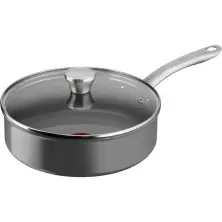 Сотейник Tefal C4243253, серый на tehnoparc.md Сотейник Tefal C4243253, серый