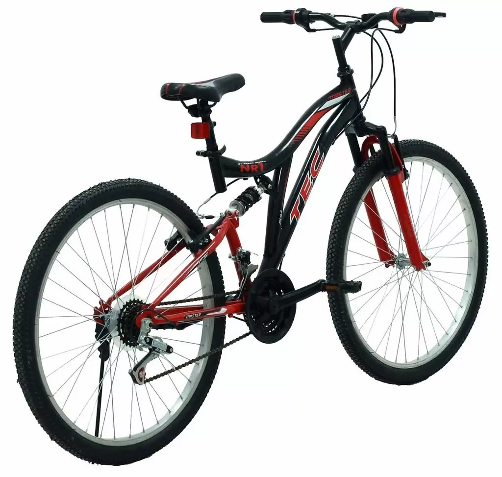 Велосипед Belderia Tec Master 26, черный/красный