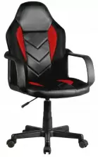 Геймерское кресло Akord F4G FG-C18, черный/красный