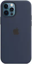 Чехол Apple iPhone 12/12 Pro Silicone Case with MagSafe, синий на tehnoparc.md Чехол Apple iPhone 12/12 Pro Silicone Case with MagSafe, синий