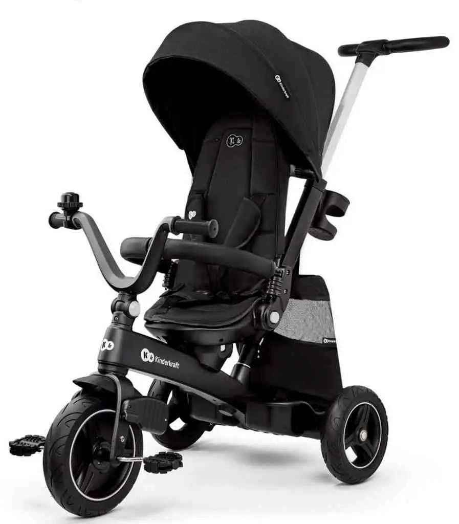 Детский велосипед KinderKraft Easytwist, черный