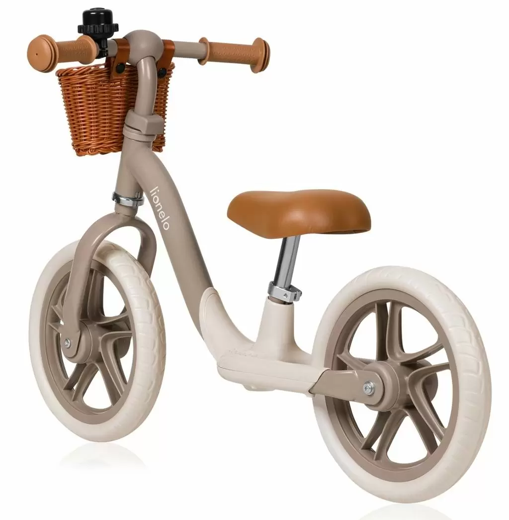 Bicicletă fără pedale Lionelo Alex Plus, bej