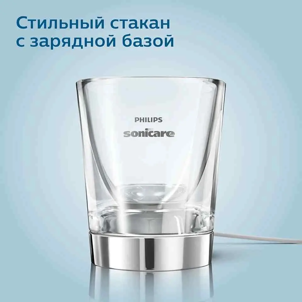 Электрическая зубная щетка Philips HX9917/88, белый на tehnoparc.md Электрическая зубная щетка Philips HX9917/88, белый