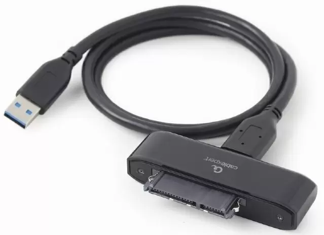 Adaptor Cablexpert AUS3-02, negru