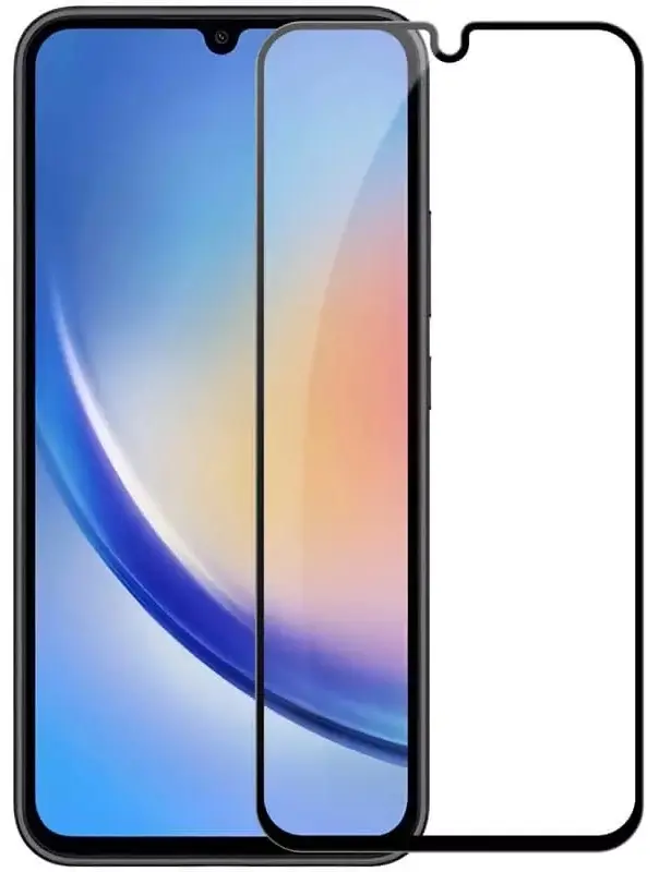 Защитное стекло Nillkin Samsung Galaxy A34 Tempered Glass CP+ pro, черный