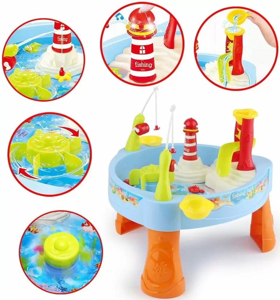 Игровой водный столик Woopie Fishing, цветной