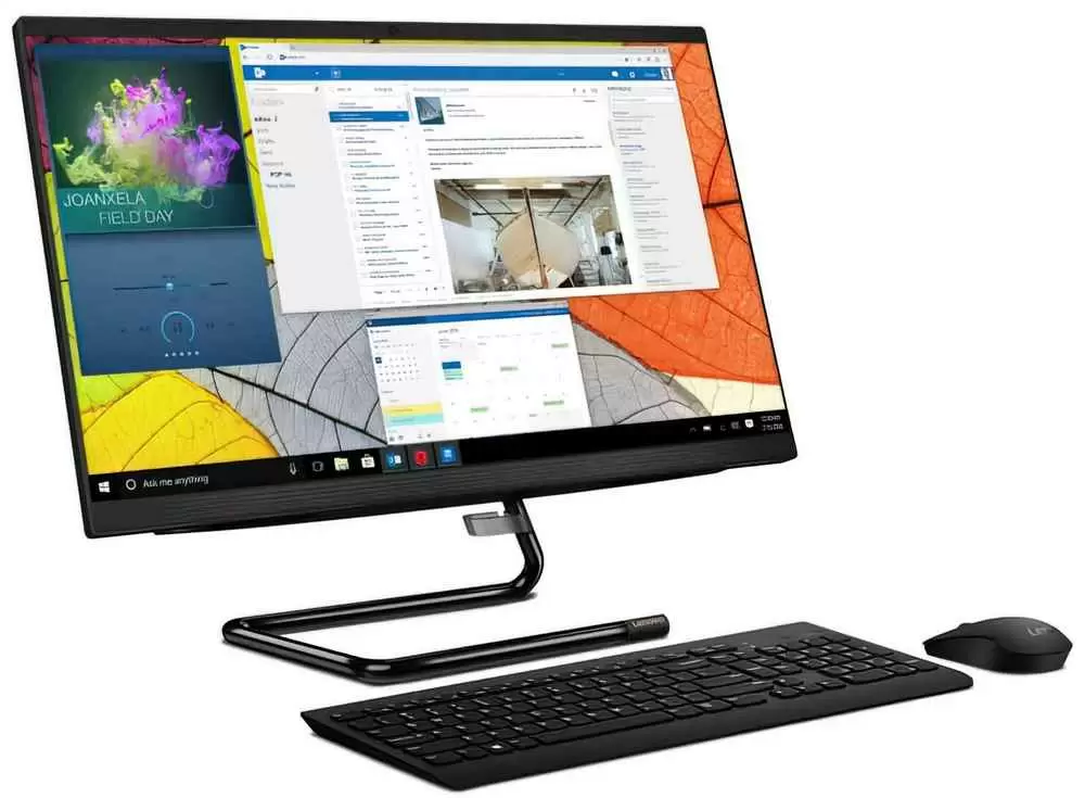 All-in-One Lenovo IdeaCentre 3 24IMB0 (23.8"/FHD/Core i3-10100T/8GB/256GB/Intel UHD 630), negru