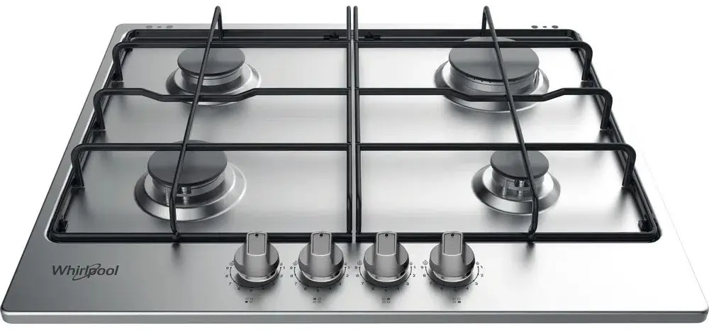 Plită incorporabilă cu gaz Whirlpool TKRL 650 IX, inox pe tehnoparc.md Plită incorporabilă cu gaz Whirlpool TKRL 650 IX, inox