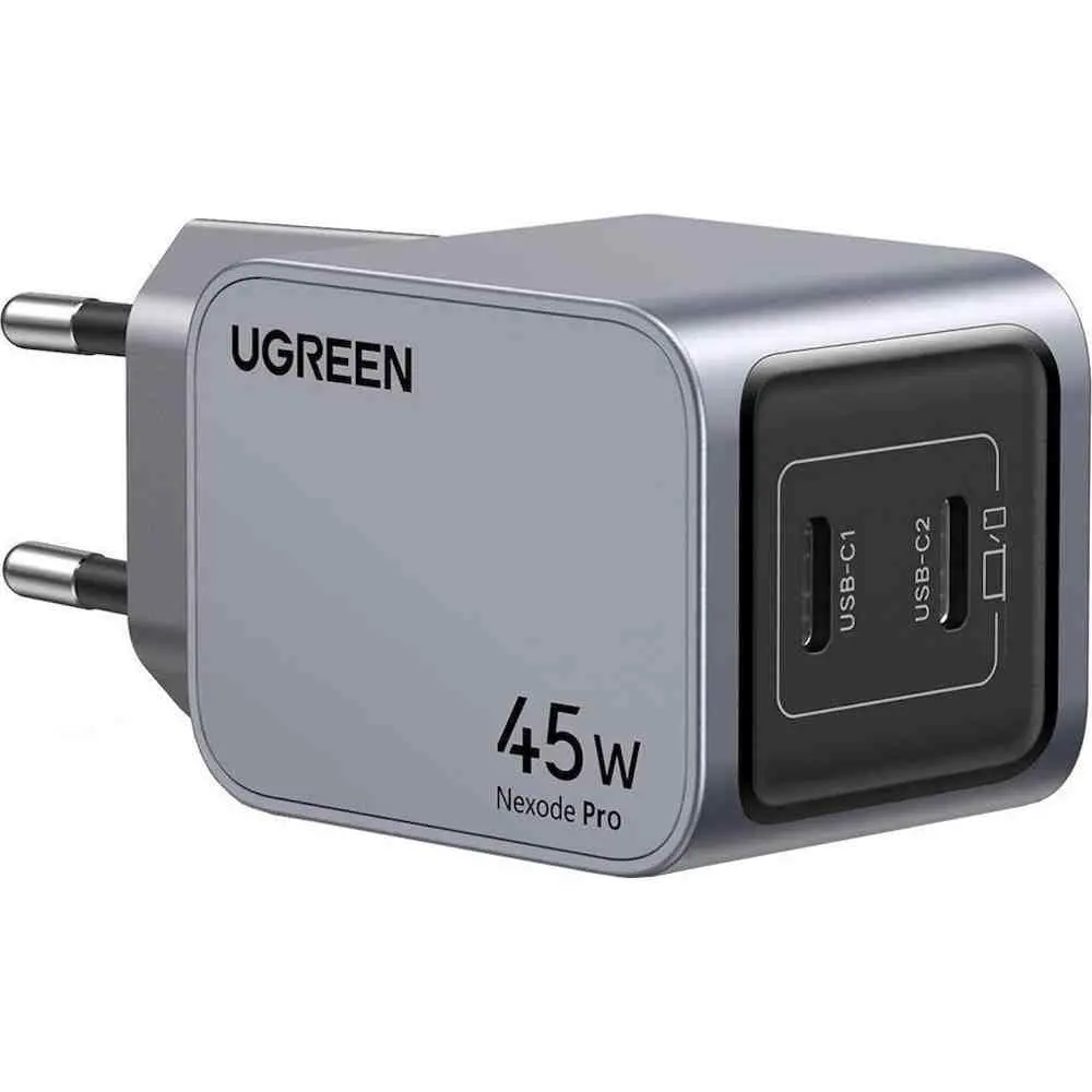 Зарядное устройство Ugreen Nexode GaN Pro X707, серый