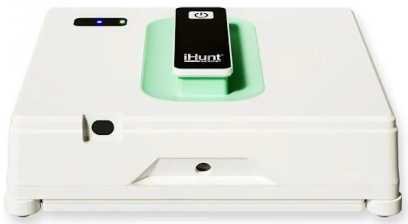 Robot pentru curățarea ferestrelor iHunt Smart Window 4 Supreme Twin Spray, alb/verde