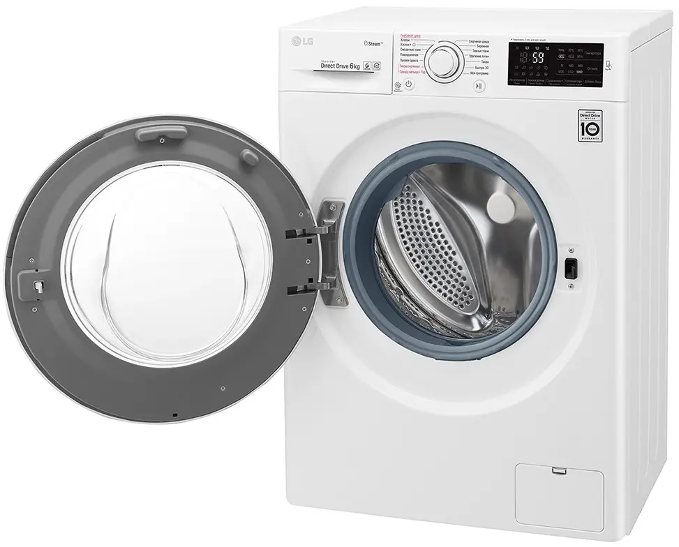 Стиральная машина LG F2M5NS3W, белый на tehnoparc.md Стиральная машина LG F2M5NS3W, белый