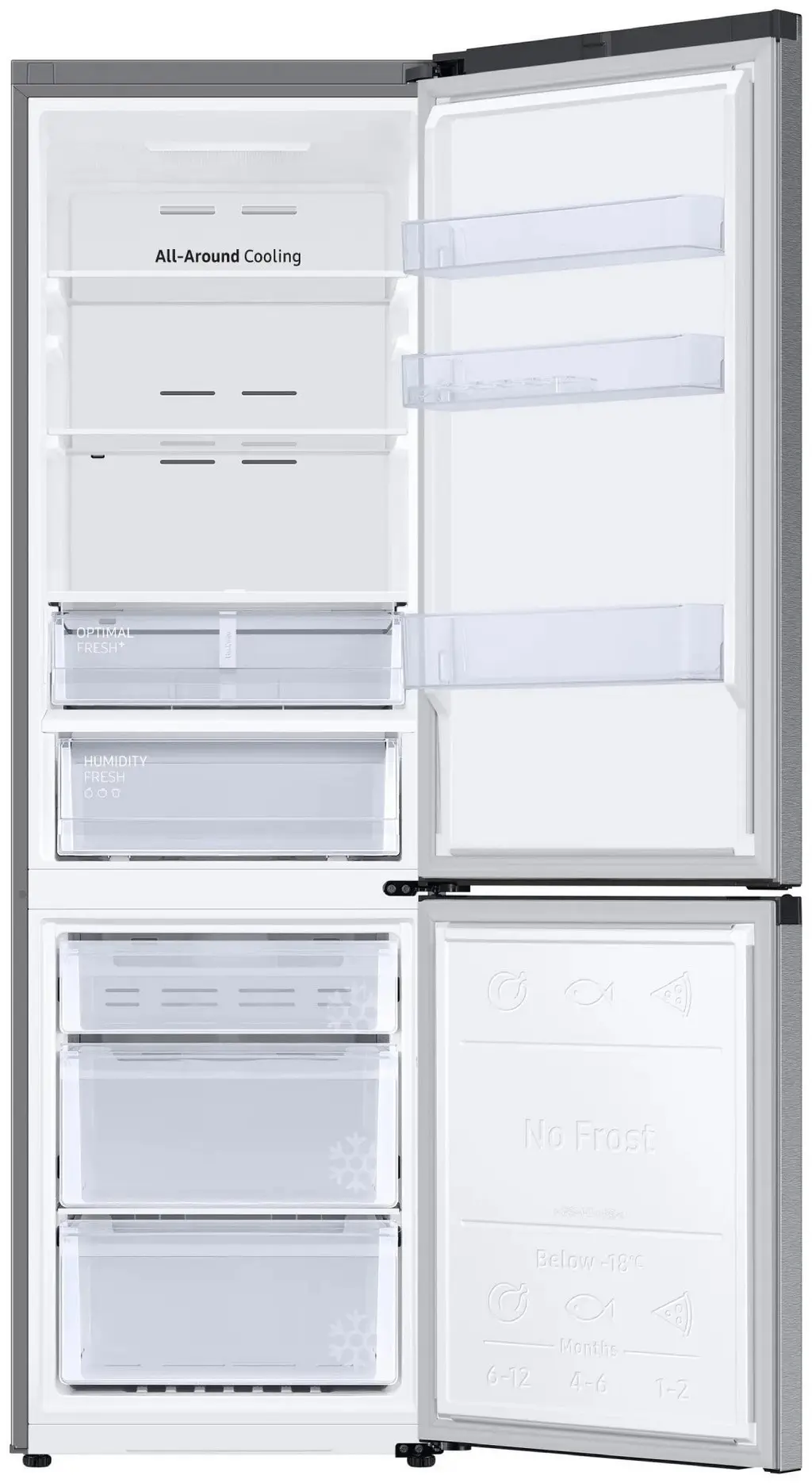 Frigider Samsung RB36T677FSA/UA, argintiu