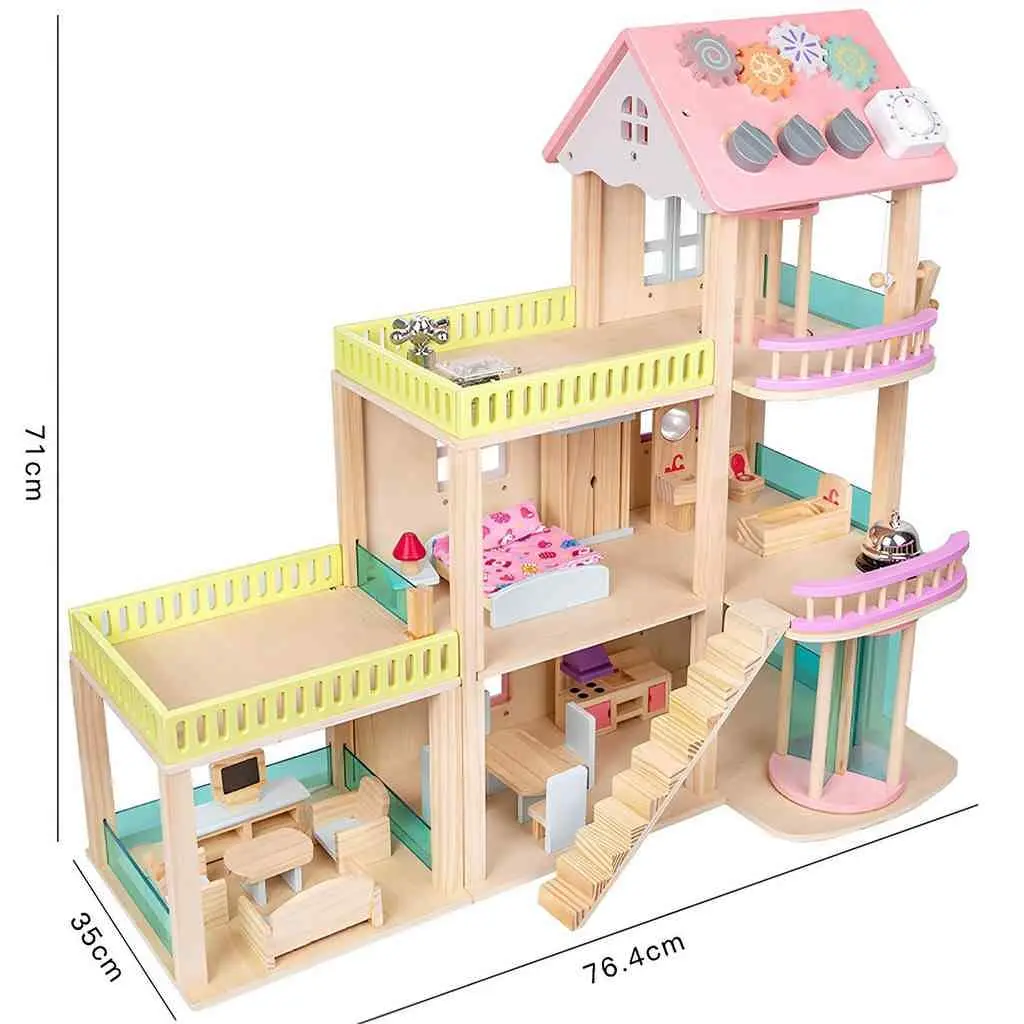 Căsuță pentru păpuși 4Play Dolls' house AT104