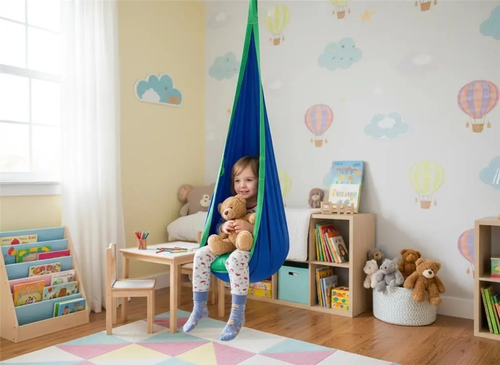 Подвесное кресло GardenLine HAM5264, синий
