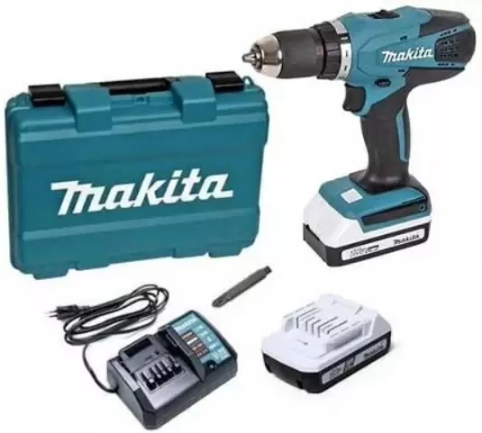 Шуруповерт Makita DF488DWE, синий