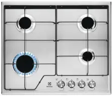 Газовая панель Electrolux KGS6424BX, нержавеющая сталь