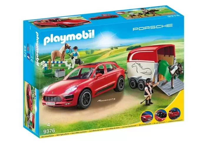 Set jucării Playmobil Porsche Macan GTS