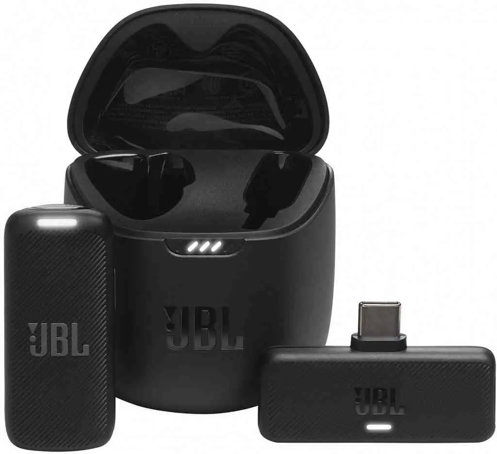 Microfon JBL Quantum Stream Wireless USB-C, negru