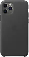 Чехол Apple iPhone 11 Pro Leather Case, черный на tehnoparc.md Чехол Apple iPhone 11 Pro Leather Case, черный