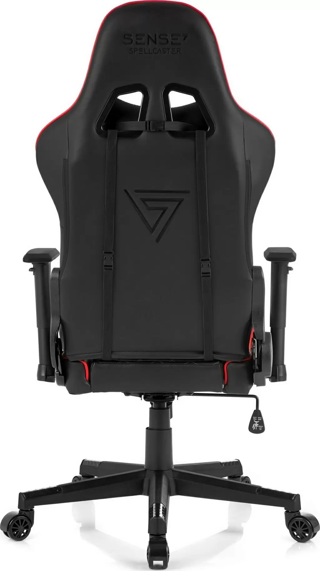 Компьютерное кресло SENSE7 Spellcaster, черный/красный
