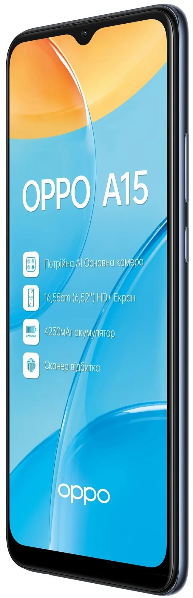 Smartphone Oppo A15 2GB/32GB, negru