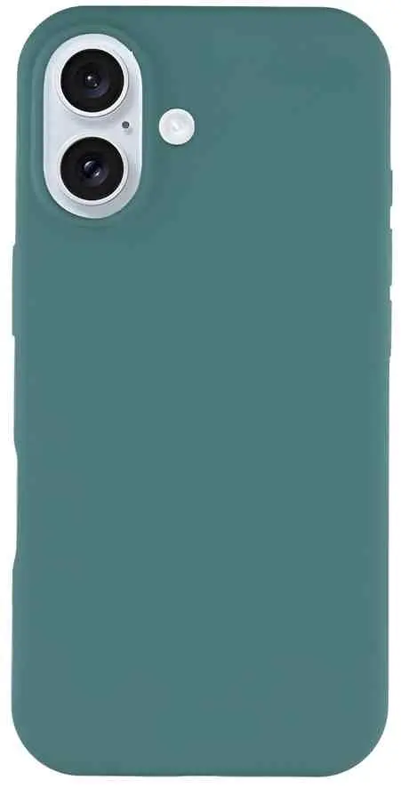 Husă de protecție WOO Liquid Silicone iPhone 17 (WOOLSCMIP17GR), verde