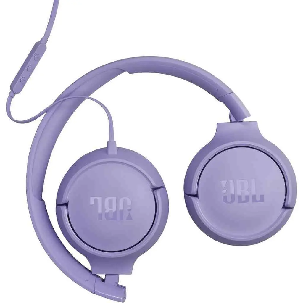 Наушники JBL T520C, фиолетовый