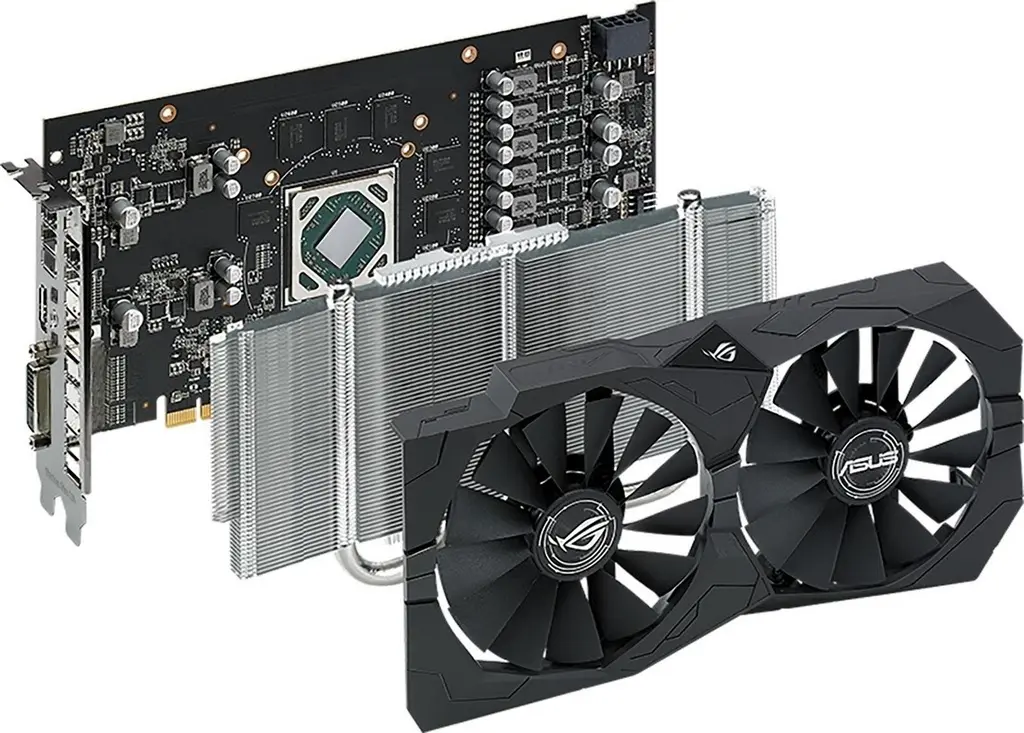 Placă video Asus Radeon RX560 4GB GDDR5 ROG Strix Gaming pe tehnoparc.md Placă video Asus Radeon RX560 4GB GDDR5 ROG Strix Gaming