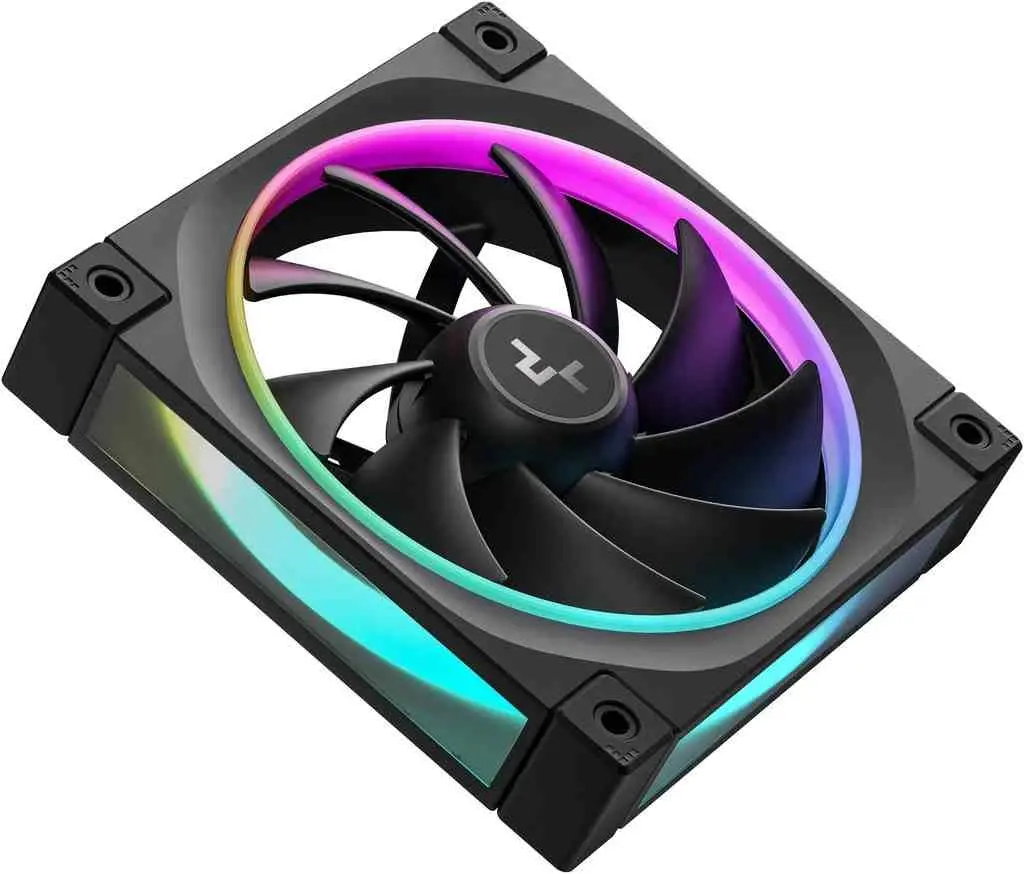Ventilator de carcasă DeepCool FL12, negru