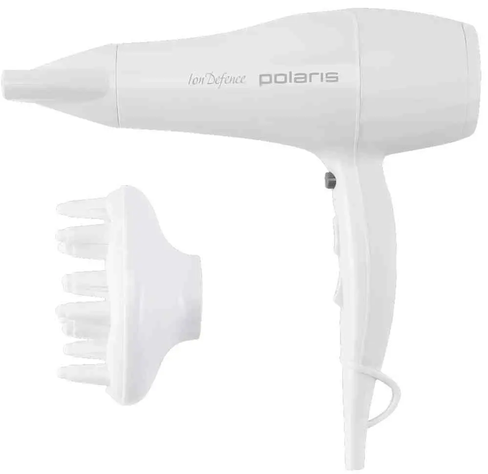 Uscător de păr Polaris PHD2250TDi, alb