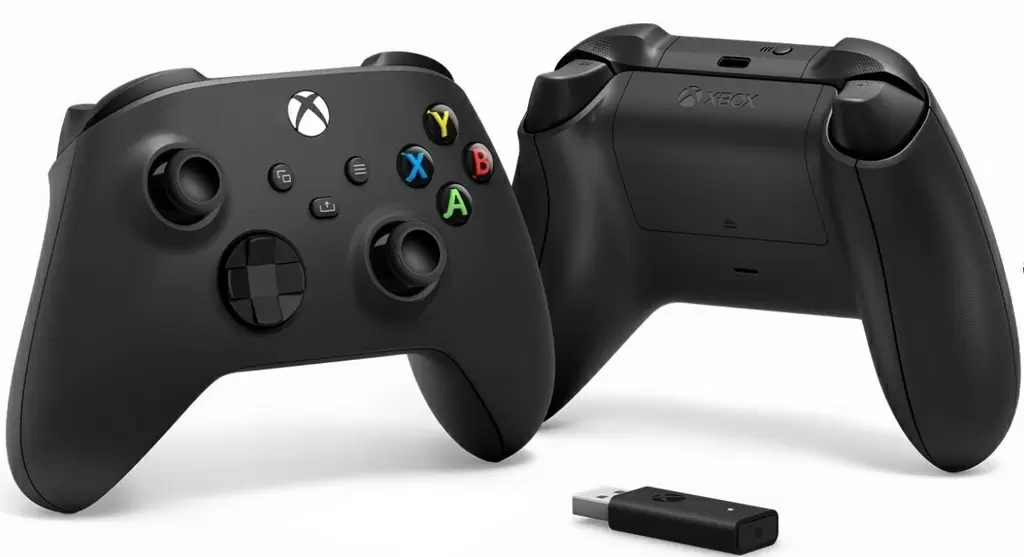 Gamepad Microsoft Xbox Series With Wirelles adapter, negru