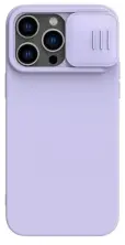 Чехол Nillkin Apple iPhone 14 Pro CamShield Silky Silicone Case, фиолетовый