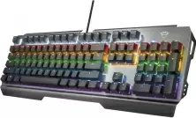 Tastatură Trust GXT 877 Scarr, negru