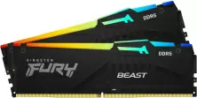 Memorie Kingston Fury Beast RGB 16GB (2x8GB) DDR5-5600MHz, CL36, 1.25V