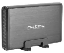 Карман для накопителя 3.5" Natec Rhino Aluminium, черный