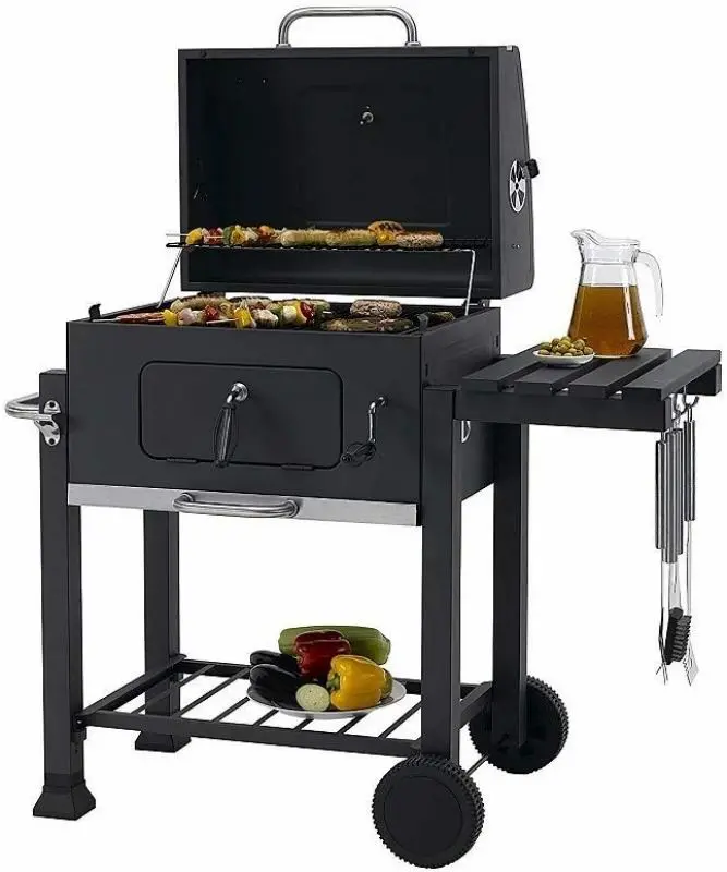 Grătar Procart BBQ17, negru