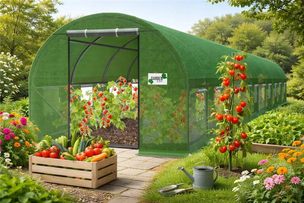Парник (теплица) GardenLine TUN8009 10x4x2m