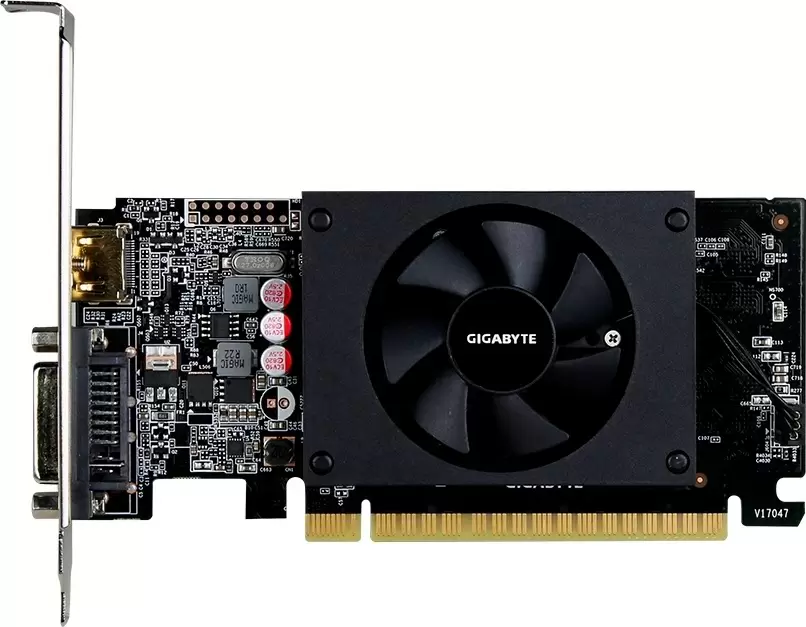 Placă video Gigabyte GeForce GT710 2GB GDDR5 Low Profile