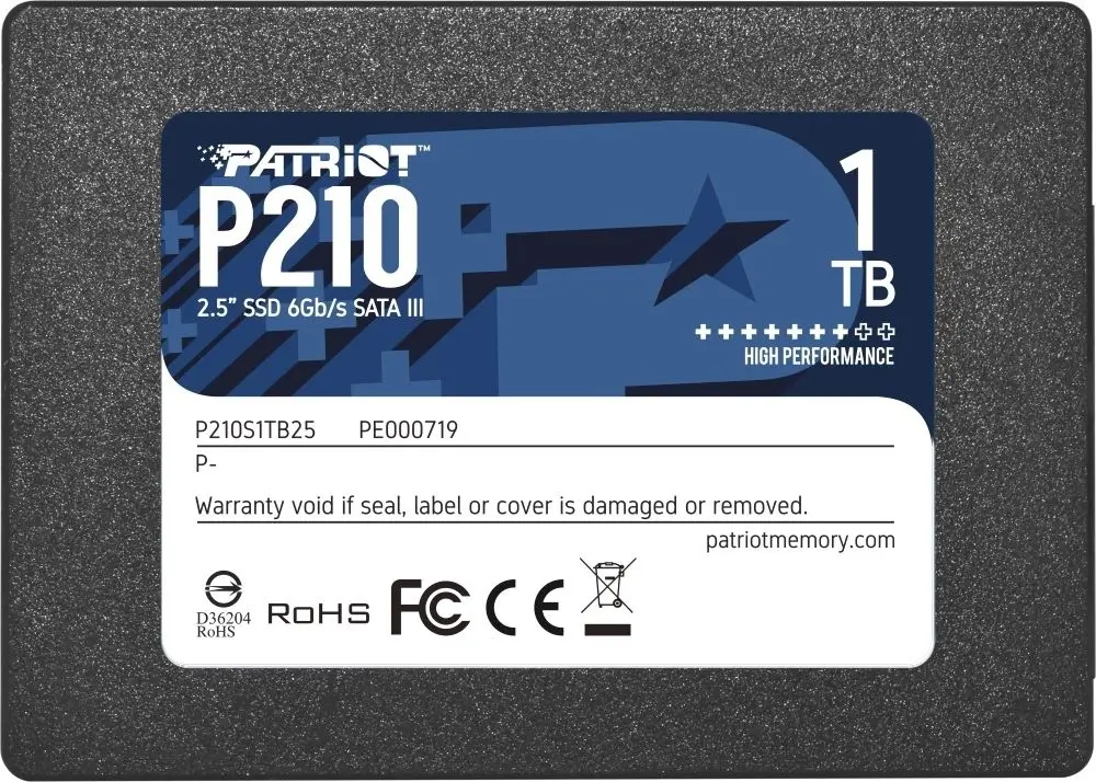 Disc rigid SSD Patriot P210 2.5" SATA, 1TB
