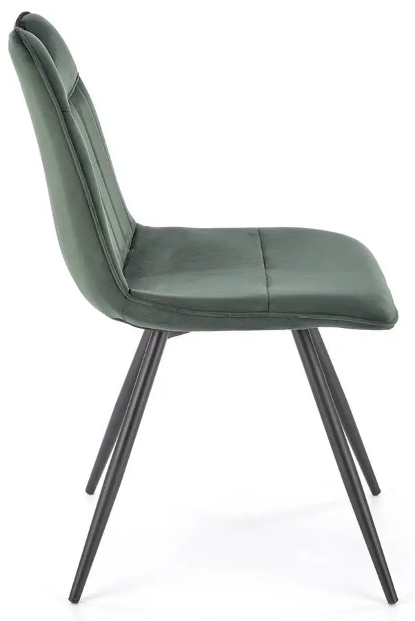 Scaun Halmar K521, verde/negru