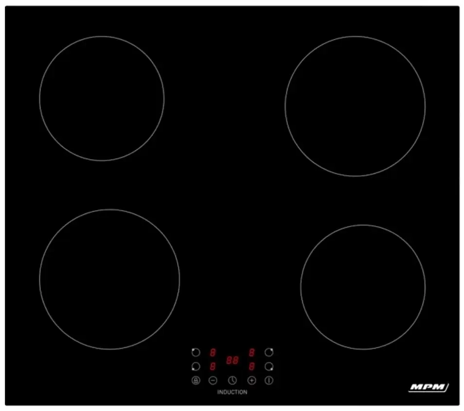 Plită incorporabilă cu inducție MPM 60-IM-13, negru
