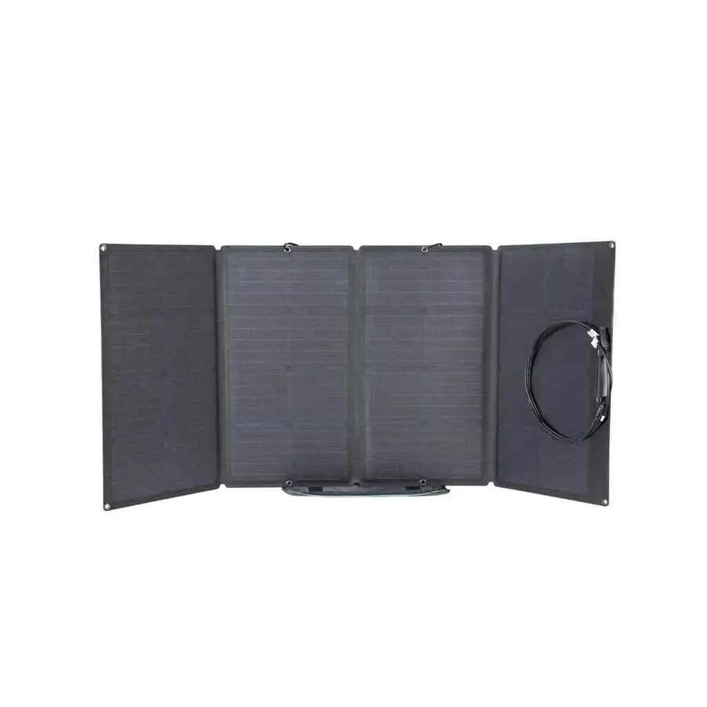 Panou solar EcoFlow EFSOLAR160W-N, negru pe tehnoparc.md Panou solar EcoFlow EFSOLAR160W-N, negru