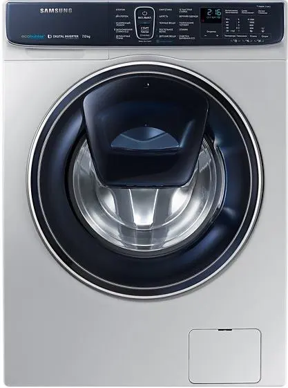 Стиральная машина Samsung WW70K62E69SDBY, серебристый
