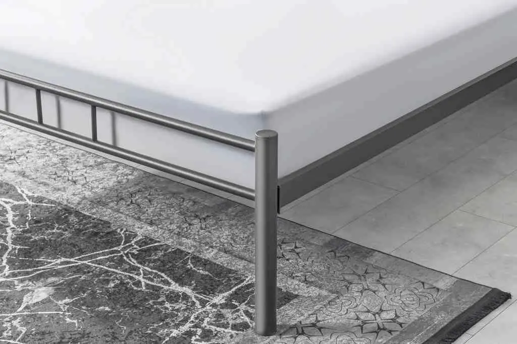 Кровать Evger K-70 160x200cm, серый