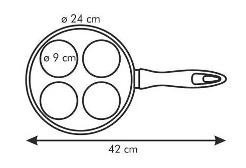 Tigaie Tescoma Crepiere Presto (594244)