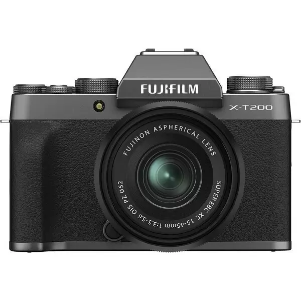 Aparat foto Fujifilm X-T200 + XC 15-45mm f/3.5-5.6 OIS PZ, gri