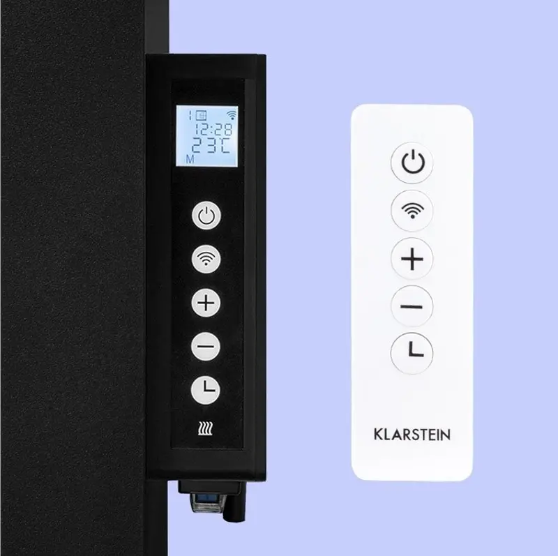 Инфракрасный обогреватель Klarstein La Palma 900 Smart, черный на tehnoparc.md Инфракрасный обогреватель Klarstein La Palma 900 Smart, черный